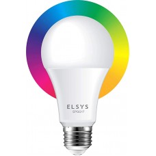 Smart Lâmpada Inteligente Elsys Wi-fi 10w Led Comp. Alexa